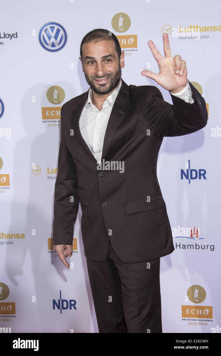 Volkan Baydar at Echo Jazz Award at Fischauktionshalle. Where Hamburg