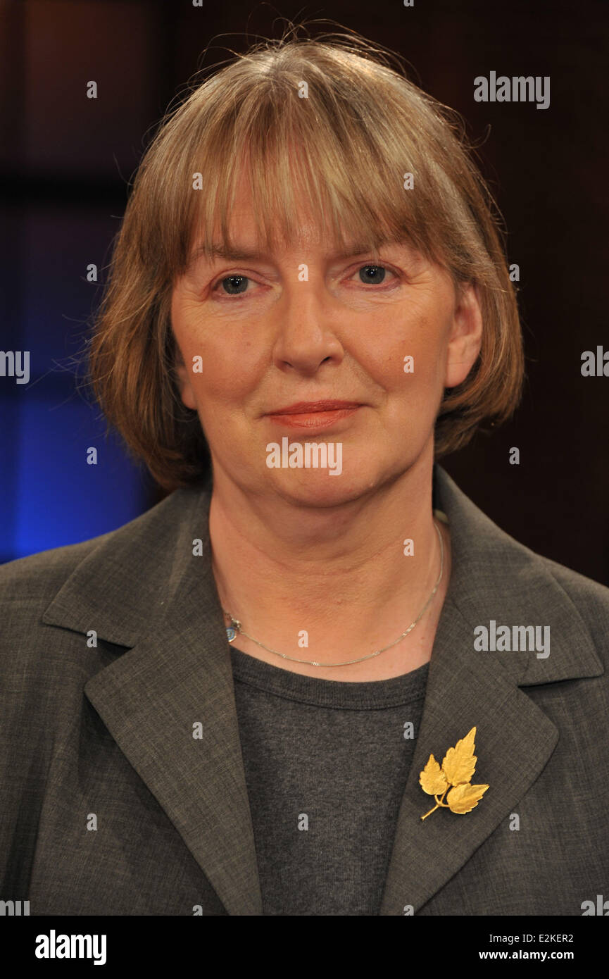 Beate Felten-Leidel at German TV show Koelner Treff at WDR studios  Bocklemuend. Where: Cologne, Germany When: 31 May 2013 Stock Photo - Alamy