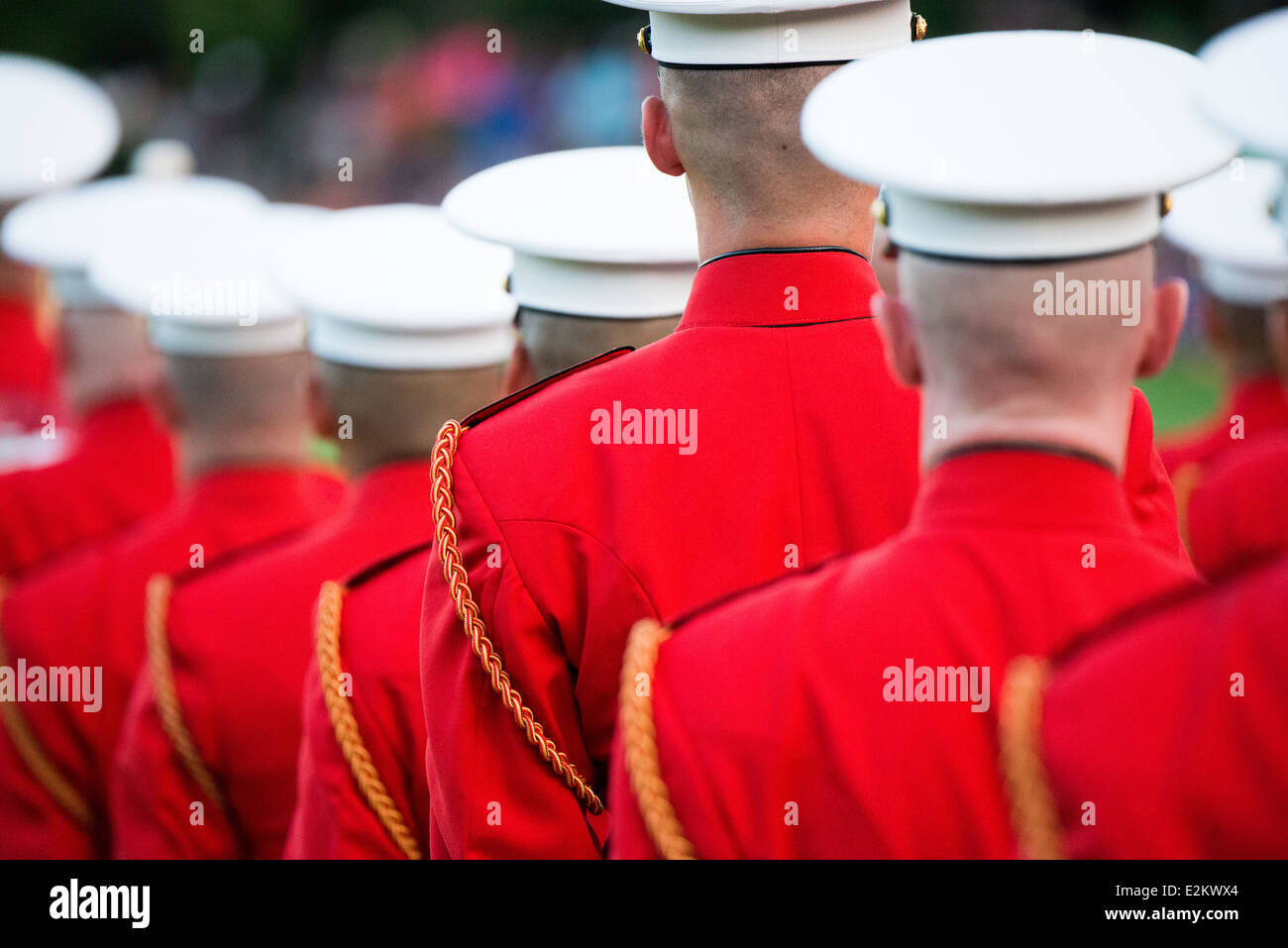 The United States Marine Drum and Bugle Corps, known as the Commandant