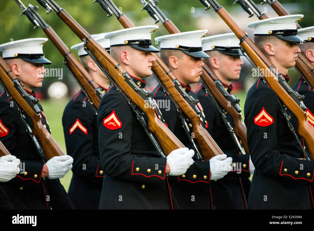 Silent Drill Team Stock Photos & Silent Drill Team Stock Images Alamy