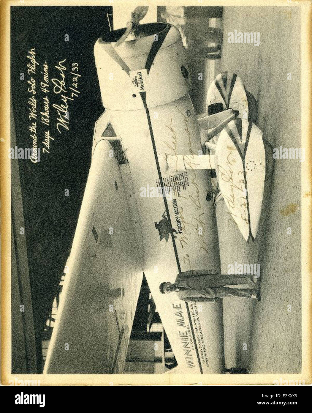 AC.Post.W.001 Wiley Post Stock Photo Alamy