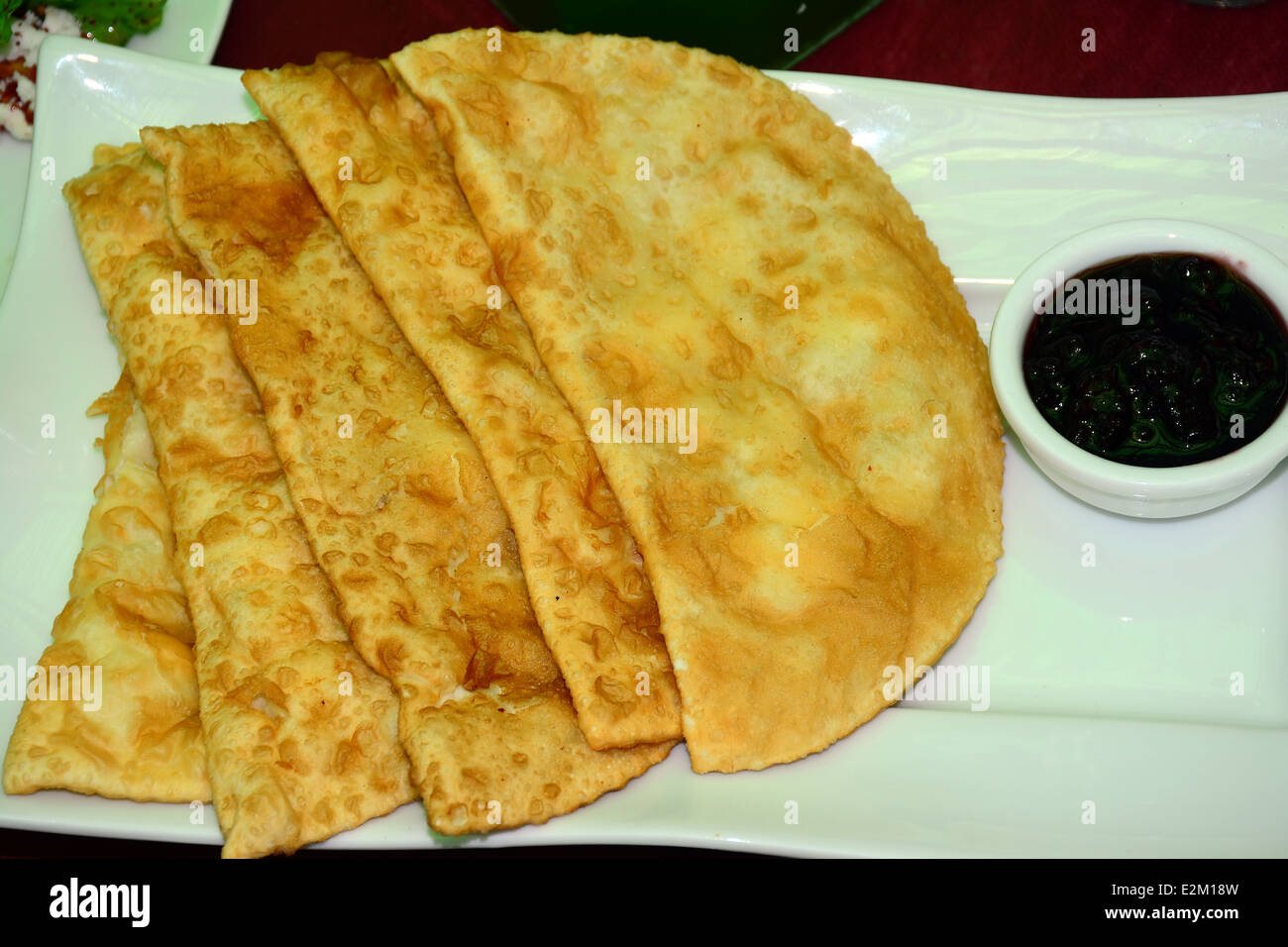 Circassian traditional food Stock Photo