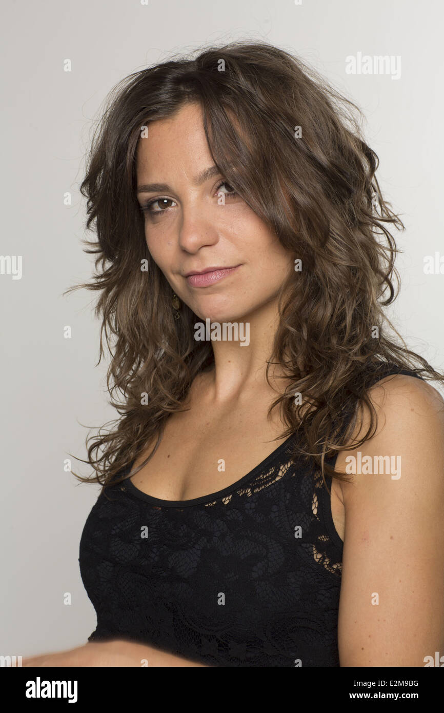Anika Lehmann at a photocall for German ARD TV serie 'Rote Rosen' at Briese studios.  Where: Hamburg, Germany When: 02 Sep 2013 Stock Photo