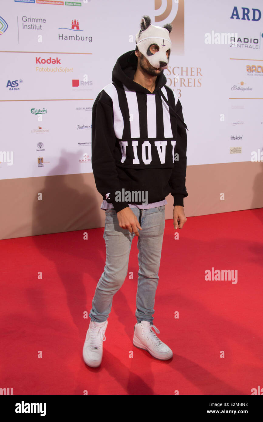 Cro at Deutscher Radiopreis 2013 (German Radio Award 2013) at Schuppen ...