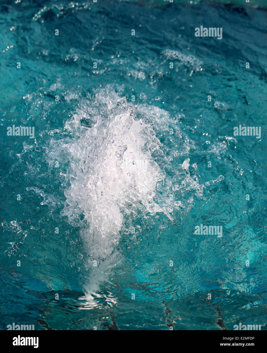 small clear stream of water in the pool Stock Photo Alamy