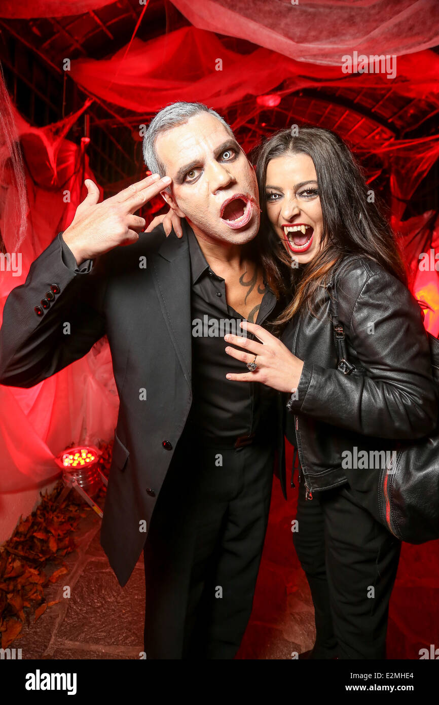 Dave Kaufmann Isabella Kaufmann Halloween Black And Blood Ball