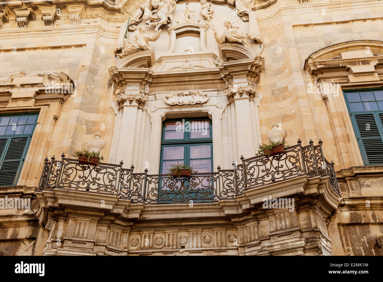 Old balcony railing hi-res stock photography and images - Alamy