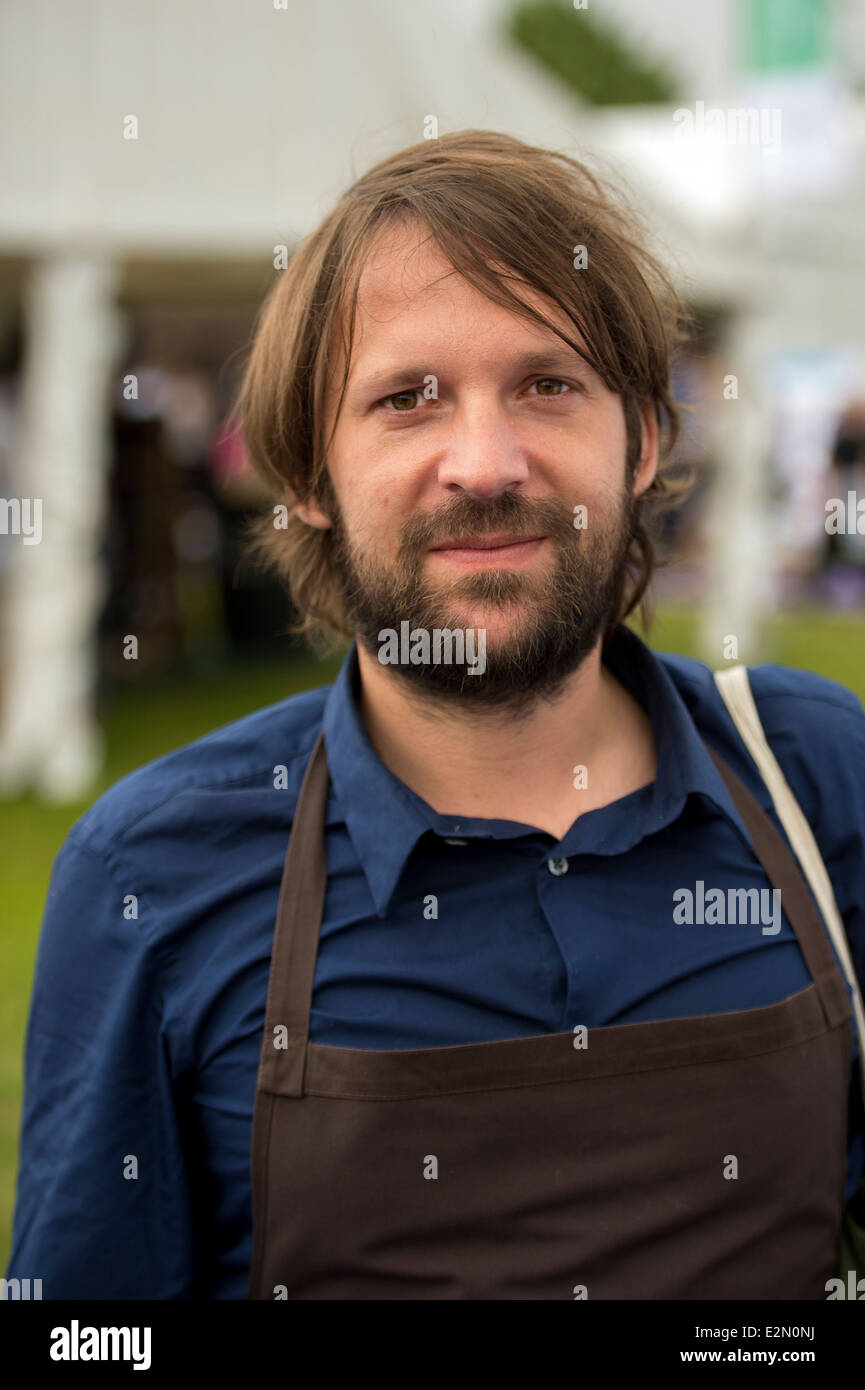 Rene Redzepi is the chef and owner of two Michelin starred Noma restaurant which has been voted the best restaurant in the world Stock Photo