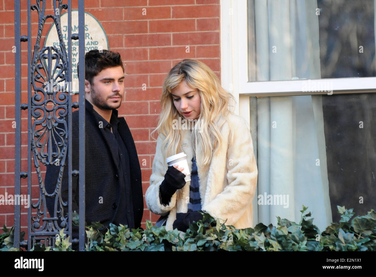Celebrities on the set of the new film 'Are We