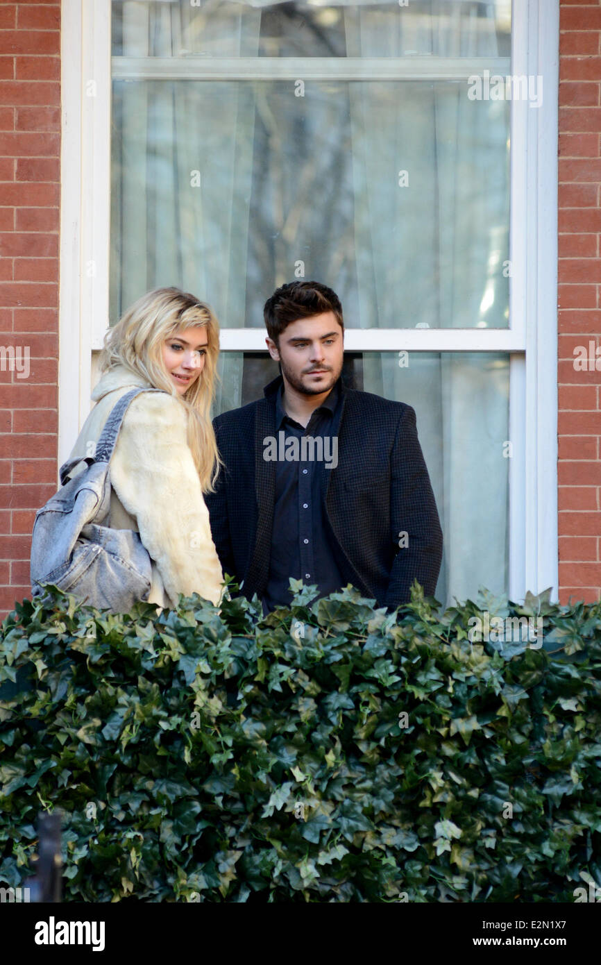 Celebrities on the set of the new film 'Are We