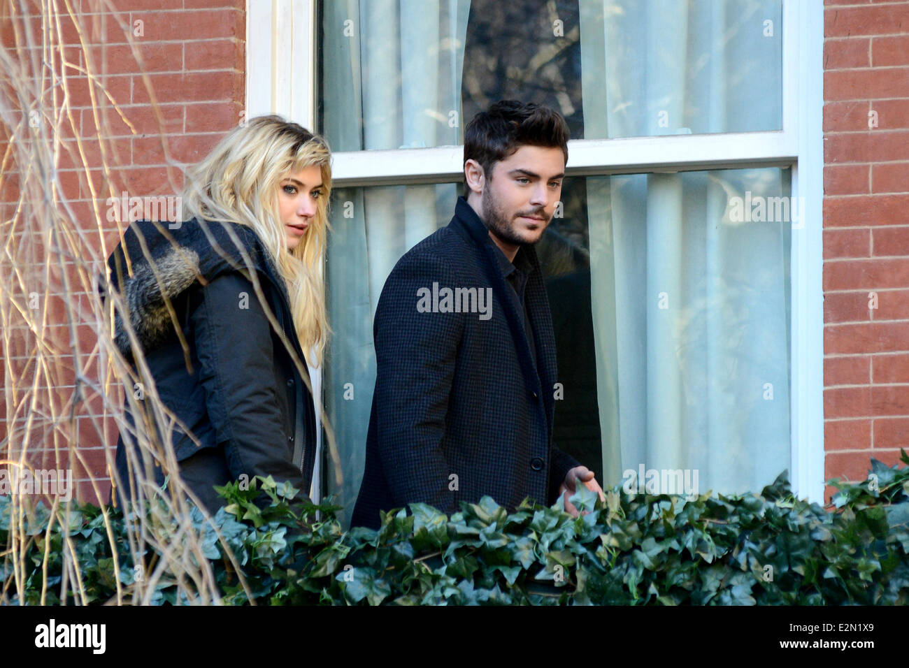 Celebrities on the set of the new film 'Are We