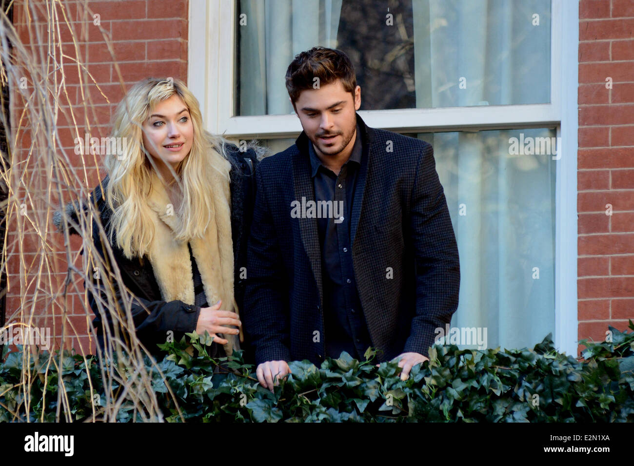 Celebrities on the set of the new film 'Are We