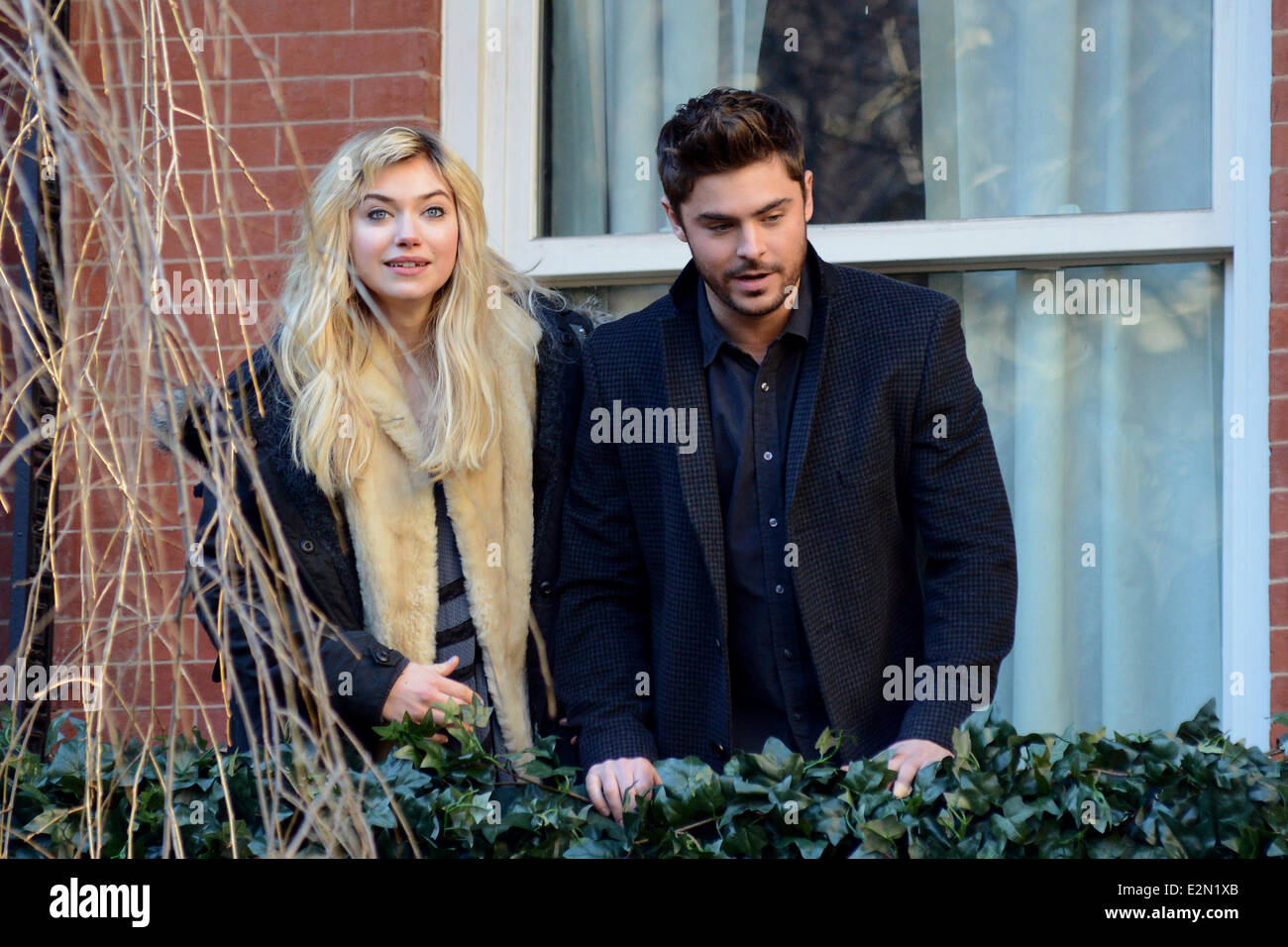 Celebrities on the set of the new film 'Are We