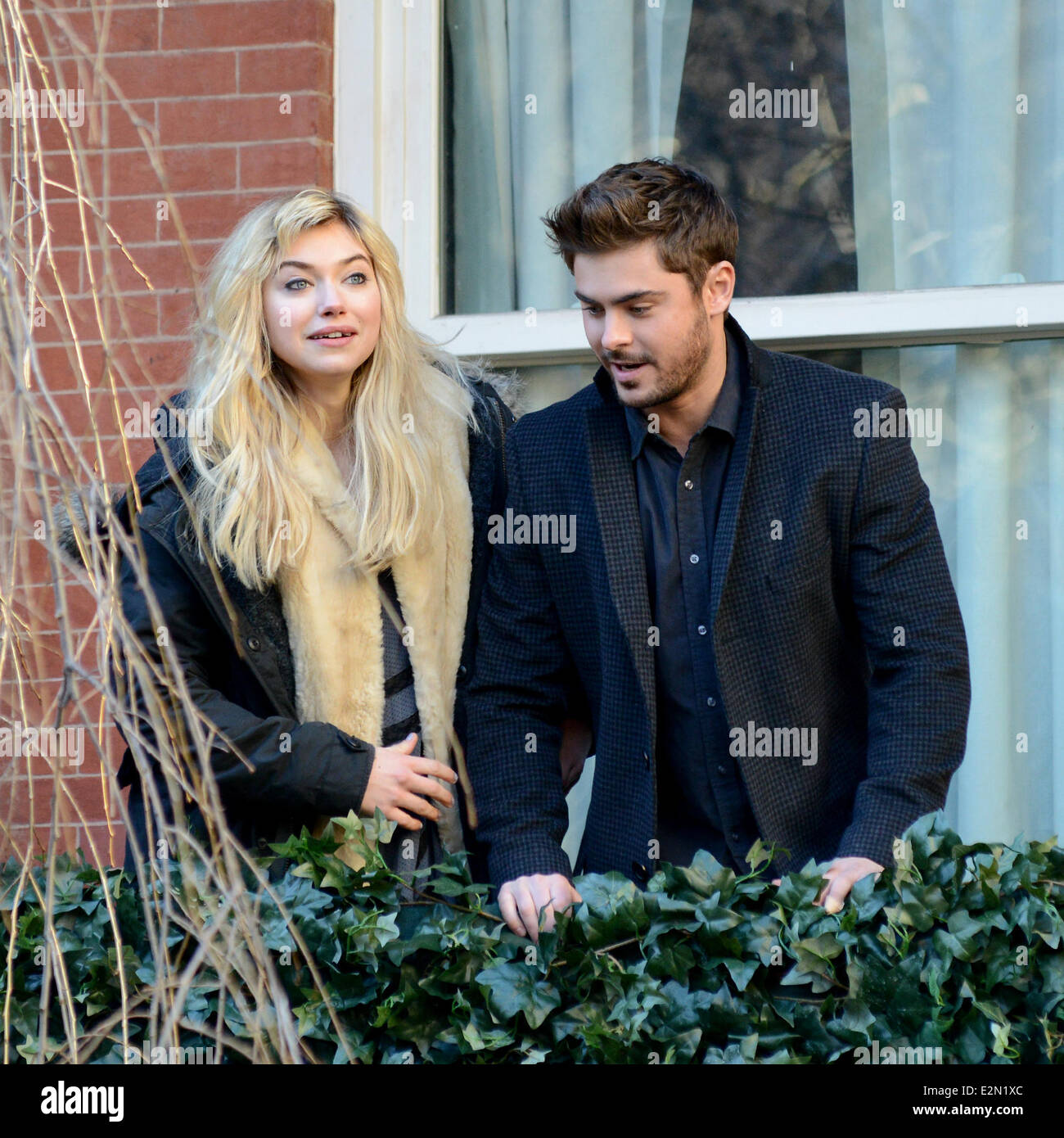 Celebrities on the set of the new film 'Are We