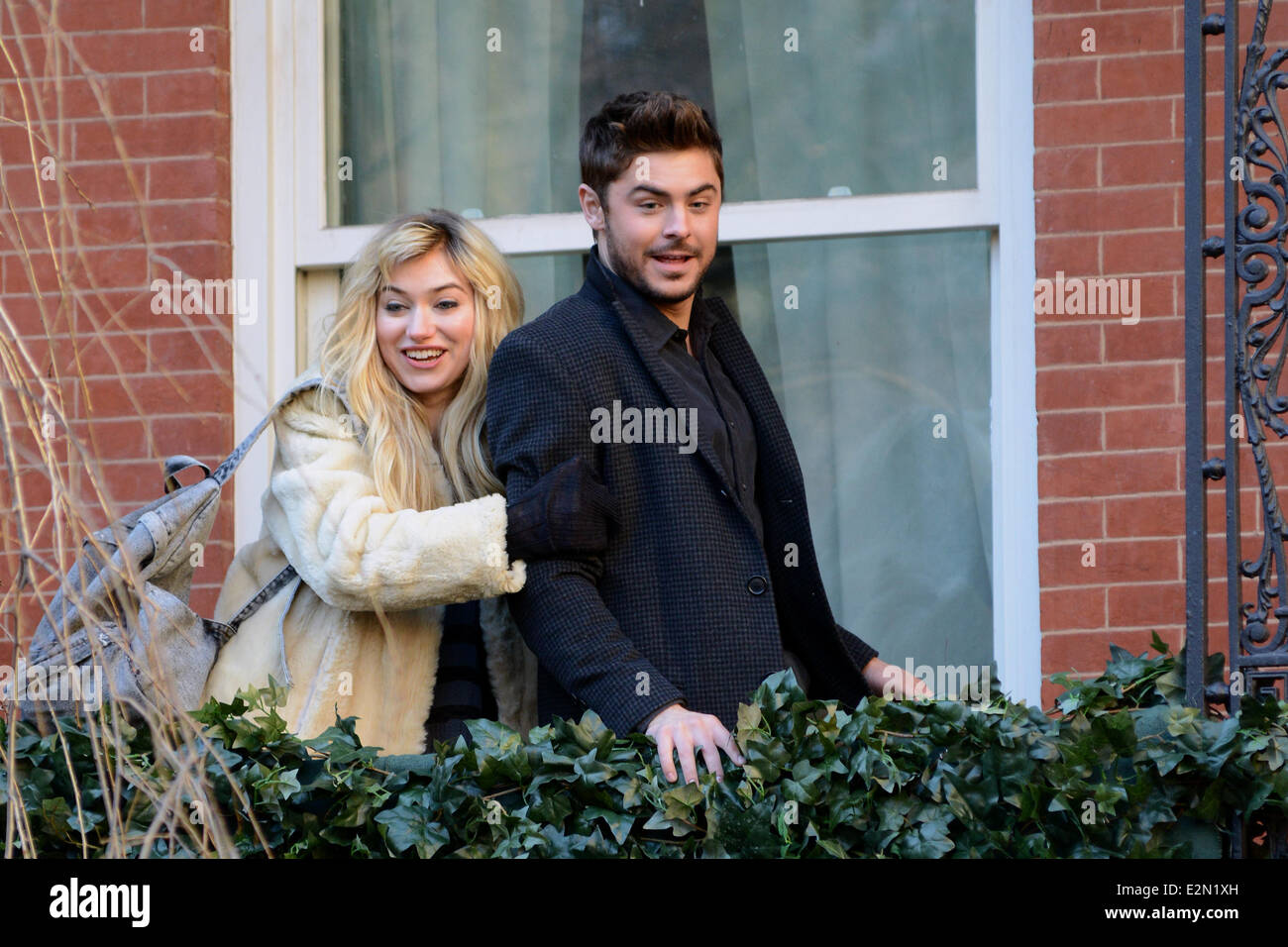 Celebrities on the set of the new film 'Are We