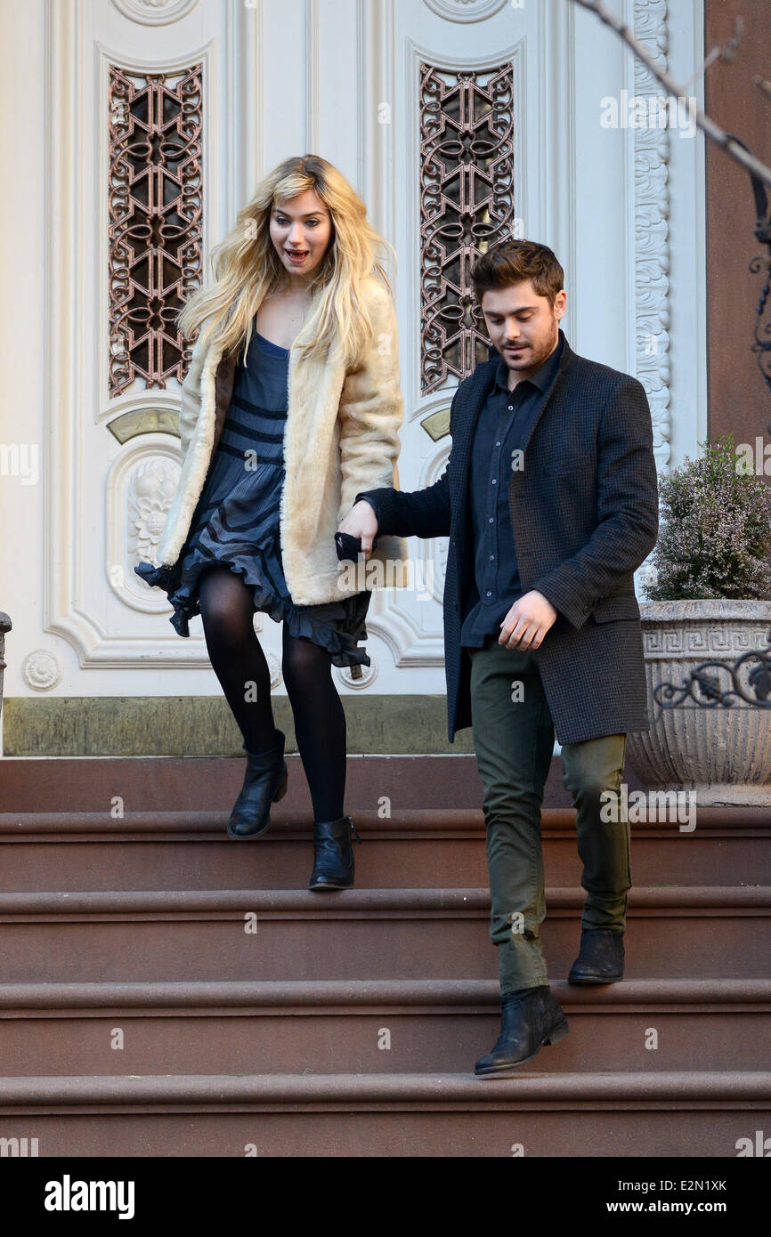 Celebrities on the set of the new film 'Are We