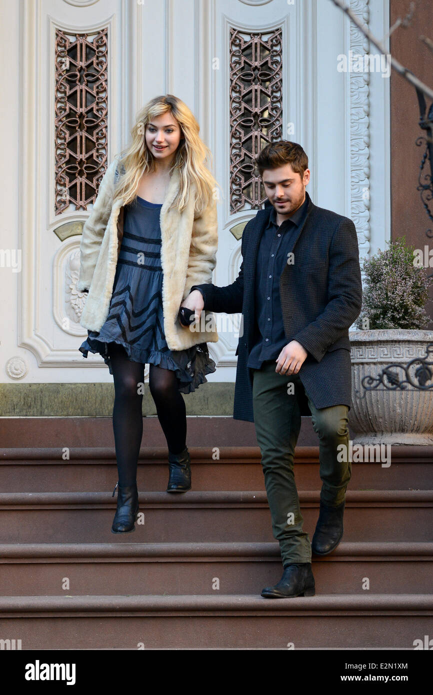 Celebrities on the set of the new film 'Are We