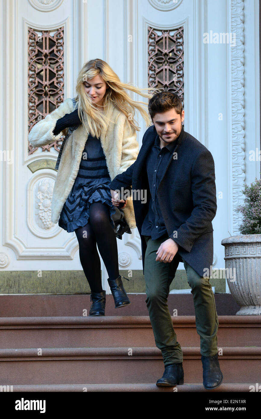 Celebrities on the set of the new film 'Are We