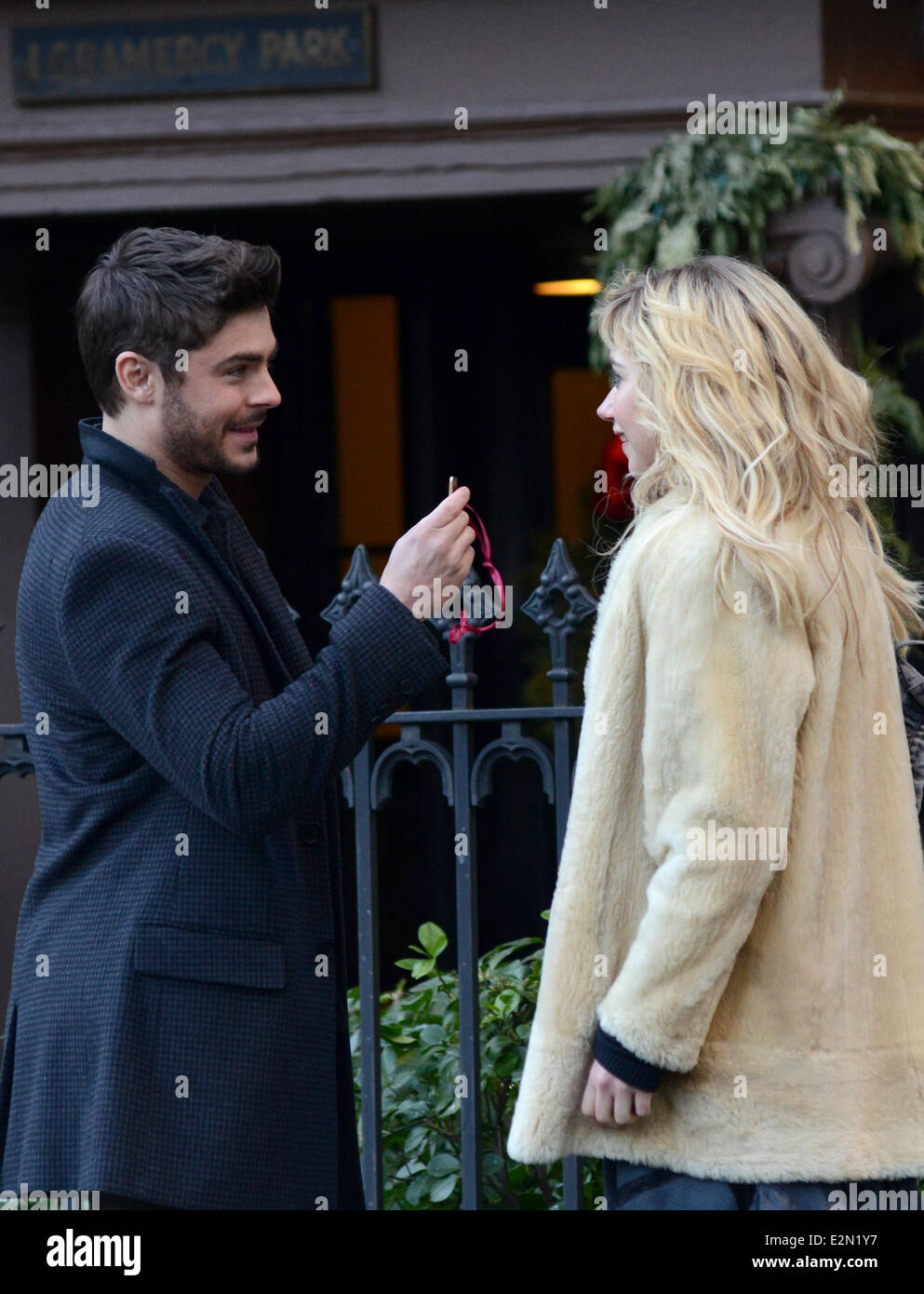 Celebrities on the set of the new film 'Are We