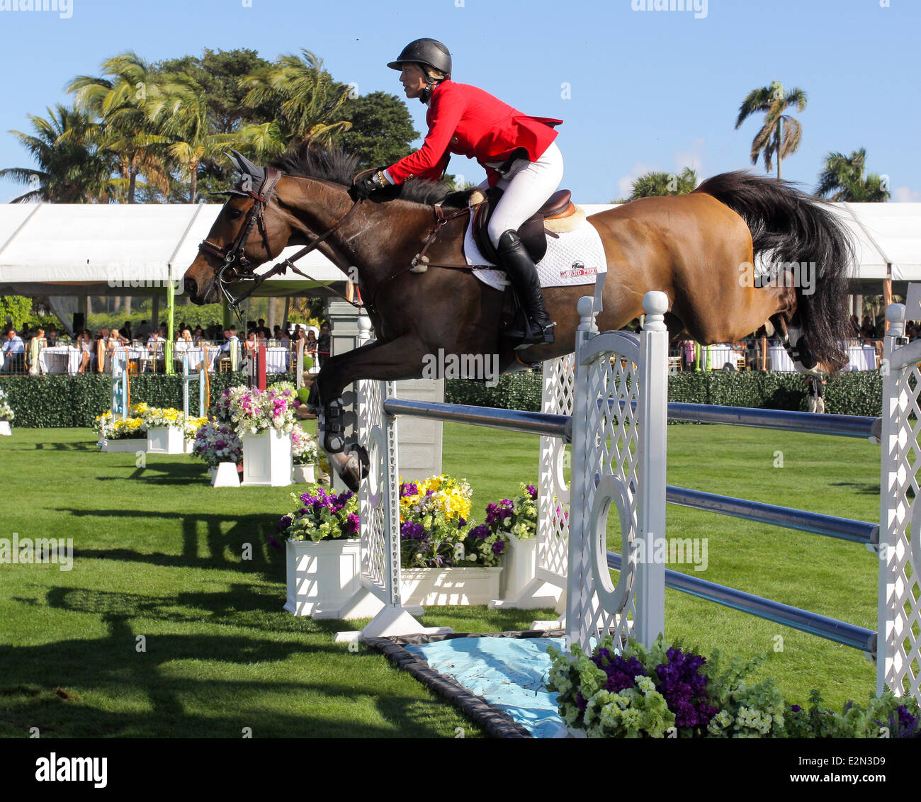 Trump Invitational Grand Prix at Mar-a-Lago Club  Featuring: Atmosphere Where: Palm Beach, Florida, United States When: 06 Jan 2 Stock Photo