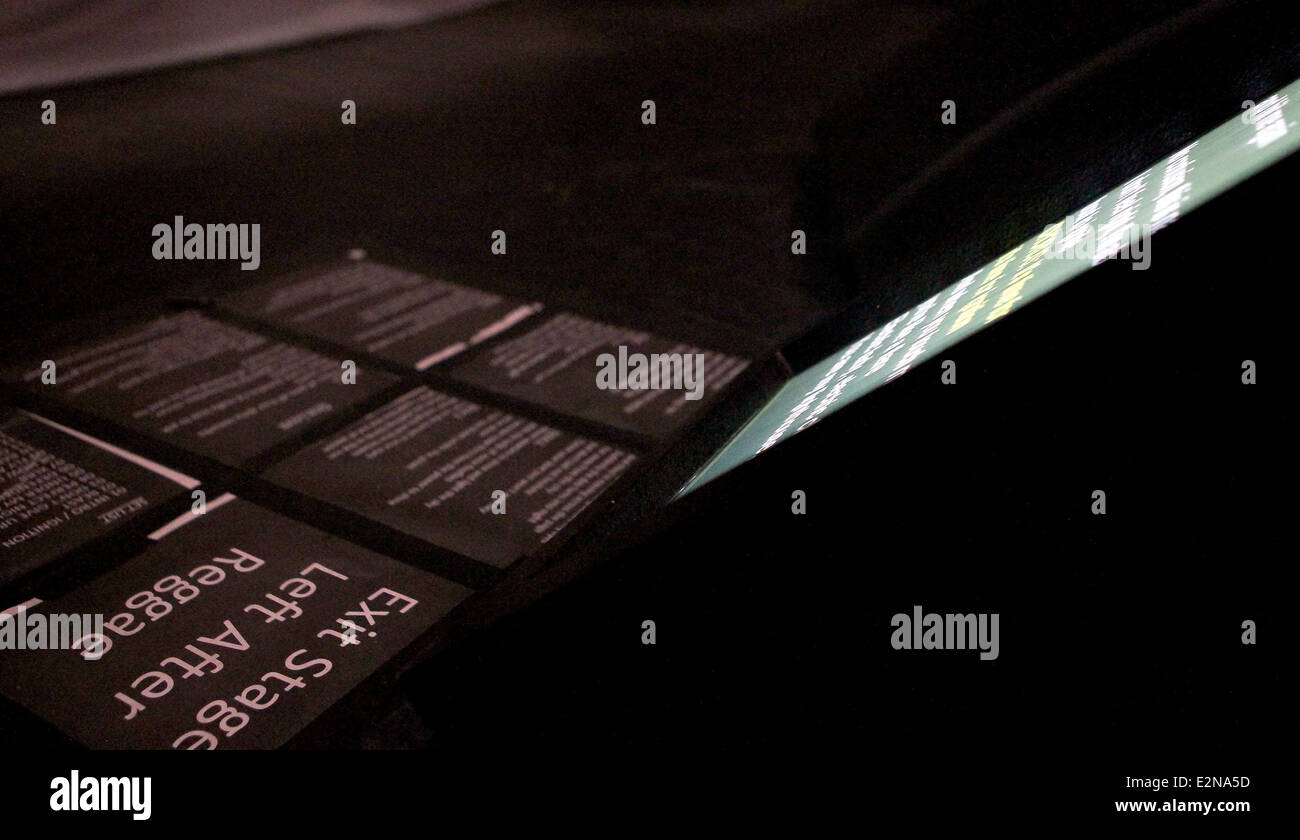 Peter andres autocue hires stock photography and images Alamy