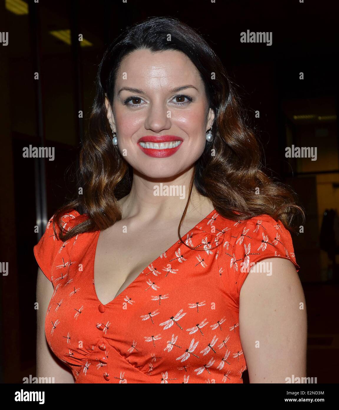 Guests arrive at The Late Late Show at RTE studios Featuring: Caroline ...