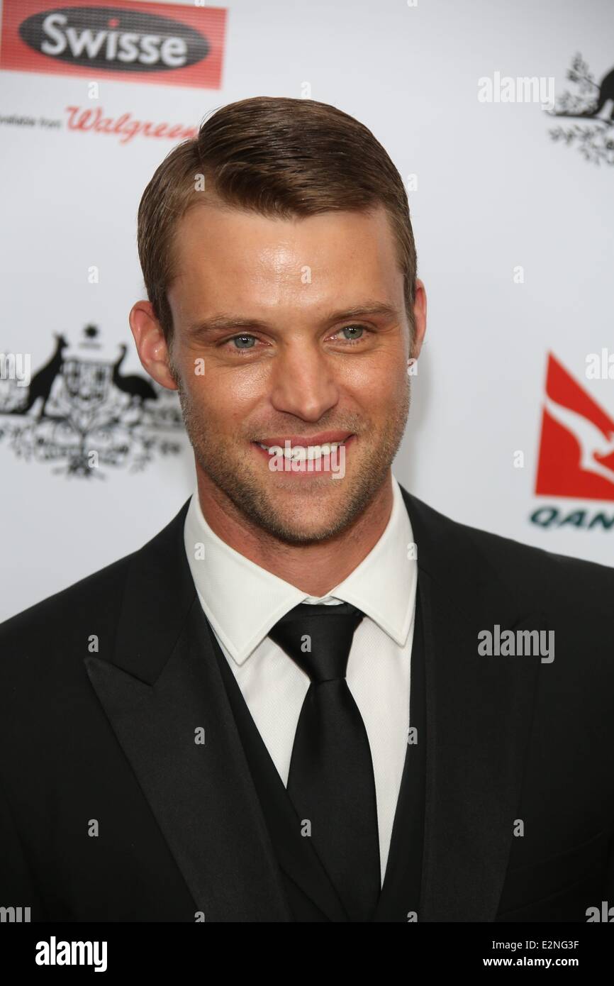 G'Day USA Black Tie Gala at the JW Marriot at LA Live - Arrivals  Featuring: Jesse Spencer Where: Los Angeles, United States When: 12 Jan 2013 Stock Photo