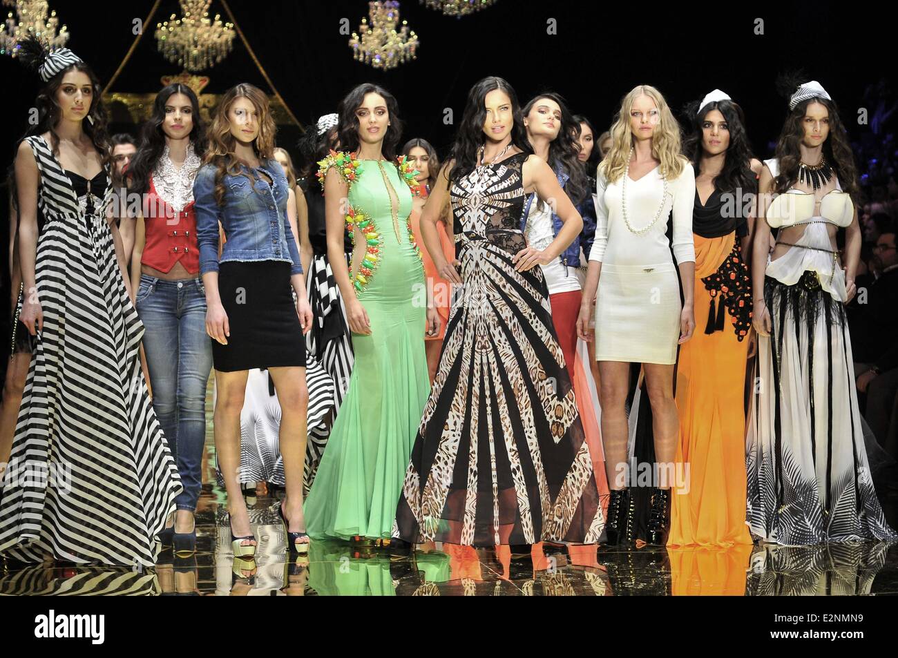 2013 Dosso Dossi Fashion Show - Catwalk Featuring: Adriana Lima Where