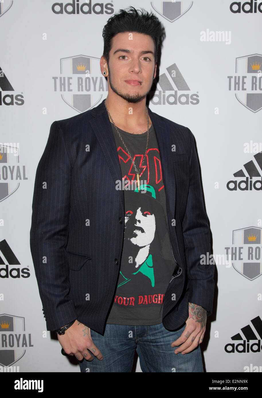 Guests attend the grand opening of The Royal Sports Bar and Restaurant