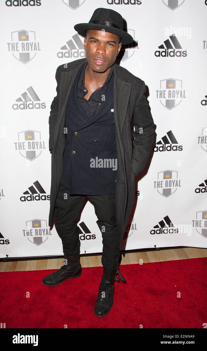 Guests attend the grand opening of The Royal Sports Bar and Restaurant