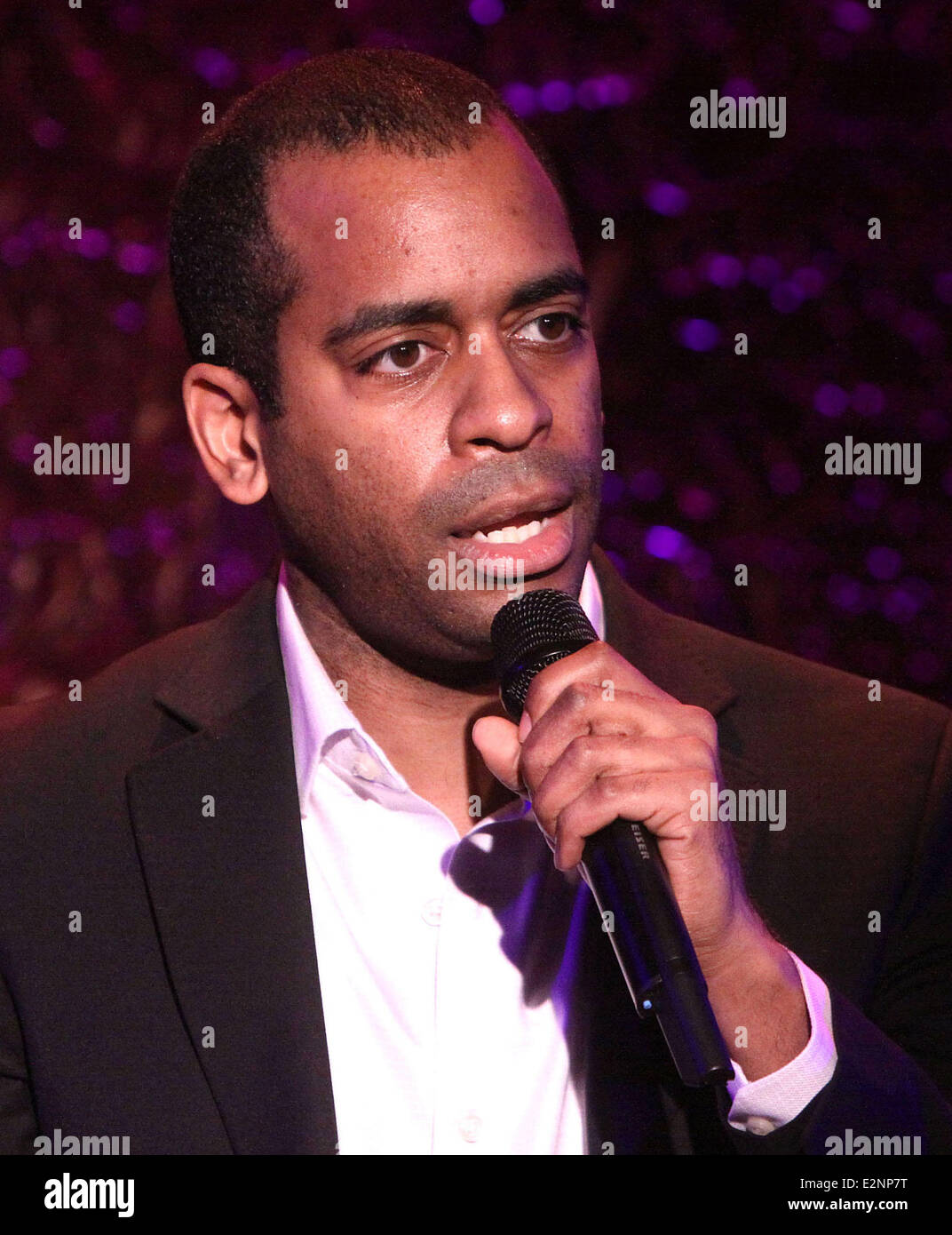 The concerts press preview at 54 Below night club Featuring