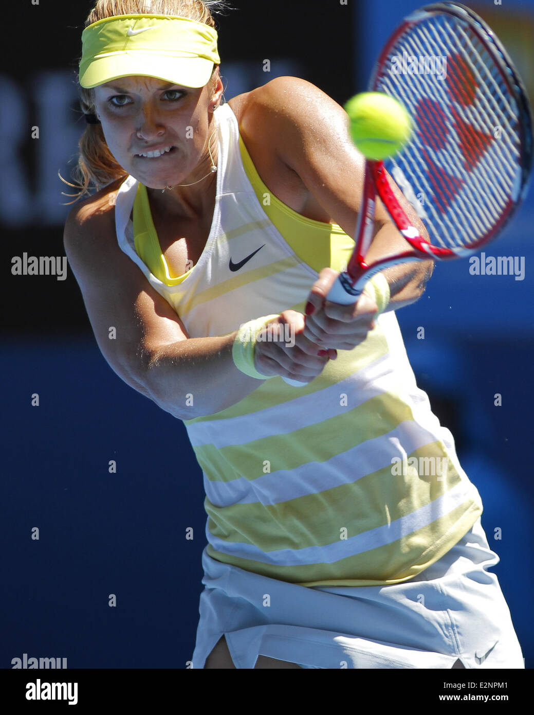 Australian Open Tennis 2013 - Rod Laver Arena - Caroline Wozniacki (DEN