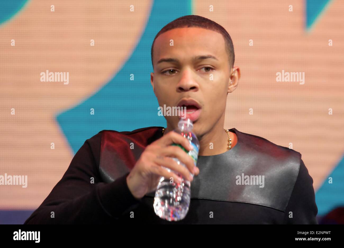 BET's 106 and Park Taping in New York City  Featuring: Bow Wow Where: NY, NY, United States When: 15 Jan 2013 Re Stock Photo