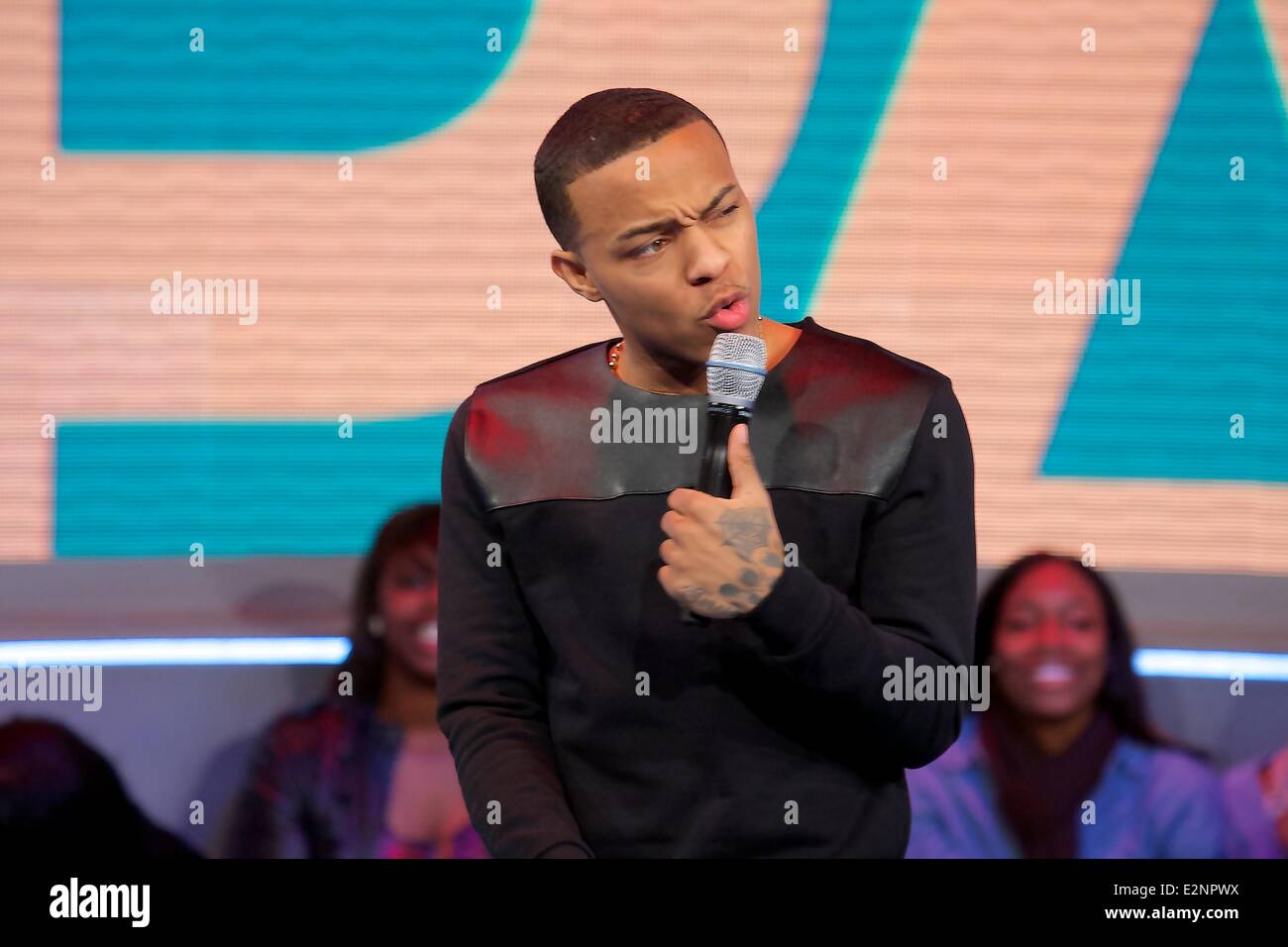 BET's 106 and Park Taping in New York City  Featuring: Bow Wow Where: NY, NY, United States When: 15 Jan 2013 Re Stock Photo