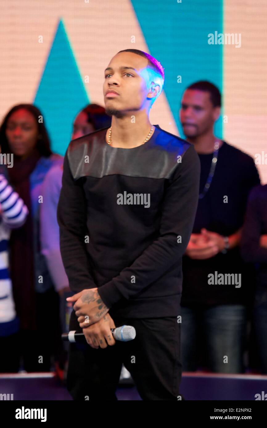 BET's 106 and Park Taping in New York City  Featuring: Bow Wow Where: NY, NY, United States When: 15 Jan 2013Re Stock Photo
