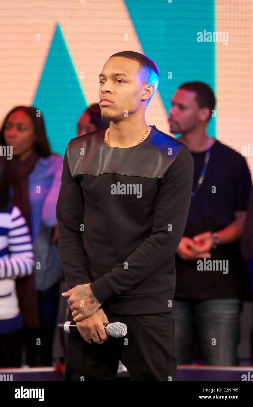 BET's 106 and Park Taping in New York City  Featuring: Bow Wow Where: NY, NY, United States When: 15 Jan 2013 Stock Photo