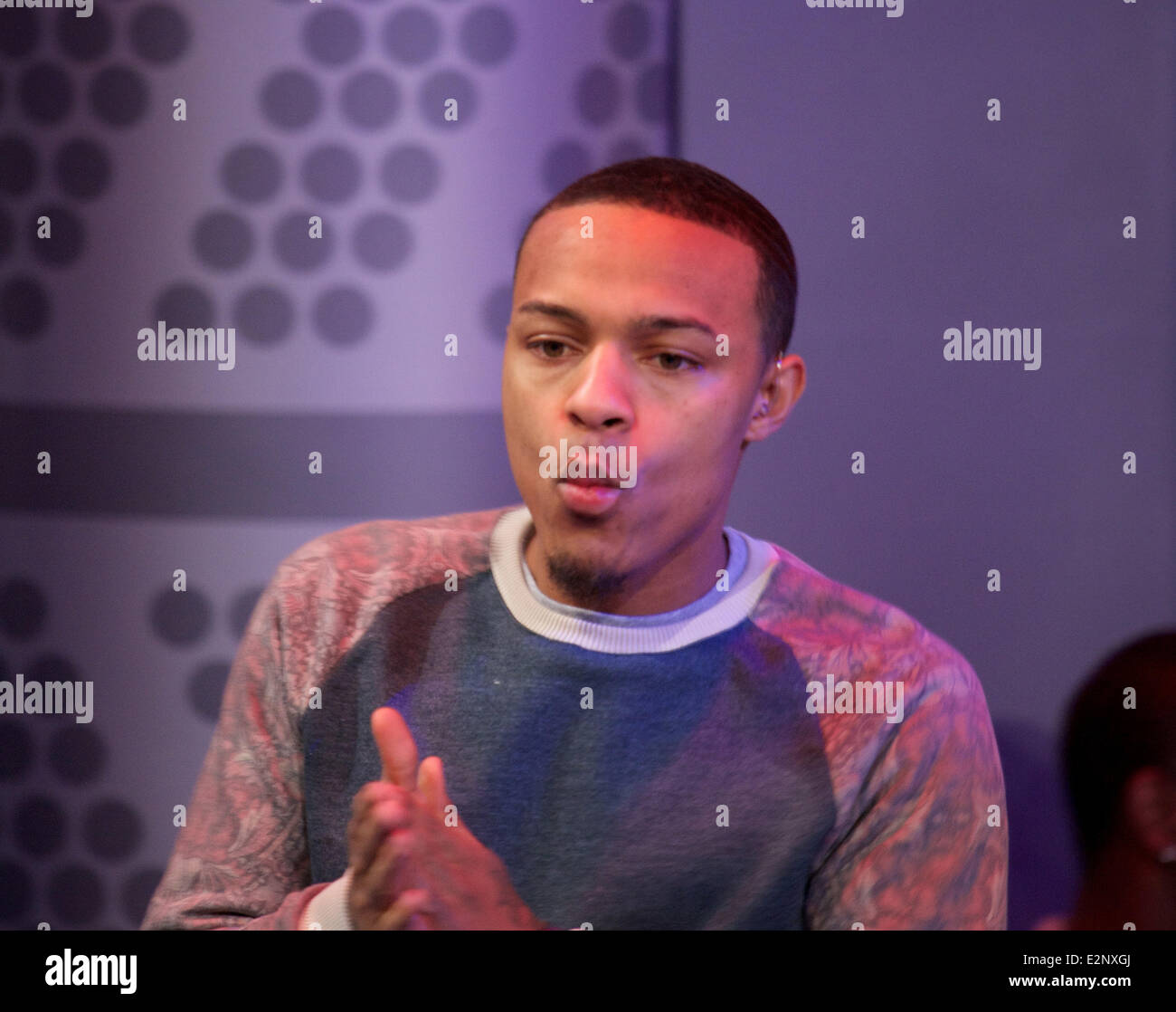 Celebrities attend BET's 106 and Park Taping in New York City  Featuring: bow wow: Where: New York, NY, United States When: 18 Jan 2013 Stock Photo