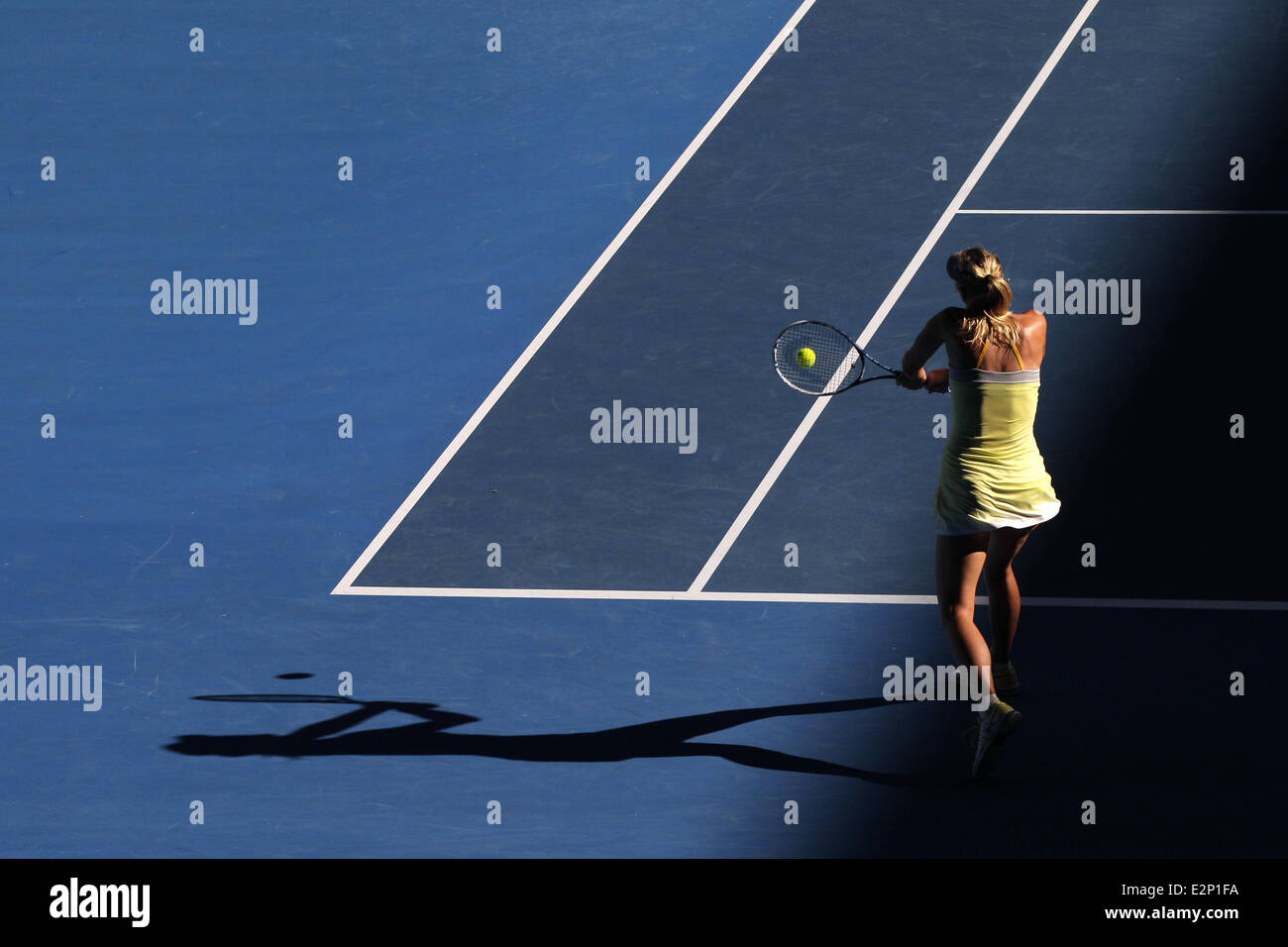 Australian Open Tennis 2013 - Maria Sharapova (RUS) defeated Ekaterina
