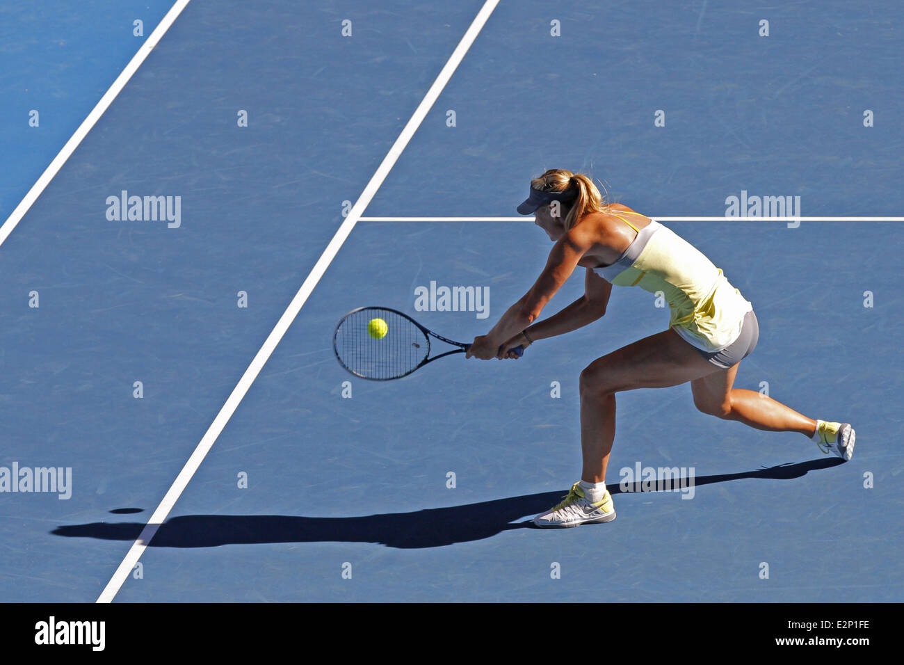 Australian Open Tennis 2013 - Maria Sharapova (RUS) defeated Ekaterina