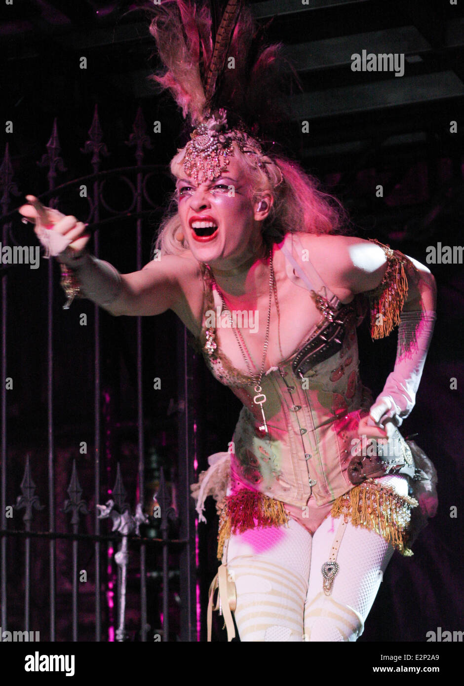Emilie Autumn And The Bloody Crumpets Perform During The Fight Like Stock Photo Alamy