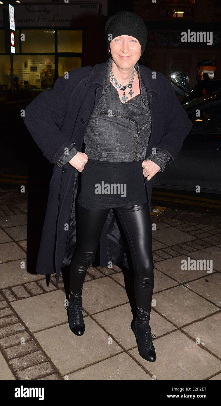 The Rocky Horror Show - 40th Anniversary Production Featuring: Richard  O'Brien Where: London, United Kingdom When: 21 Jan 2013 Stock Photo - Alamy, image size:757x1390