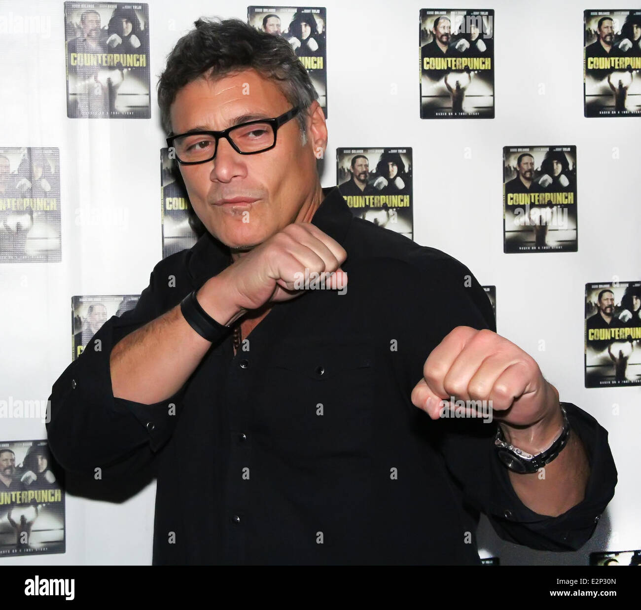 Premiere of the film Counterpunch at Downtown Independent Featuring Steven Bauer Where Los