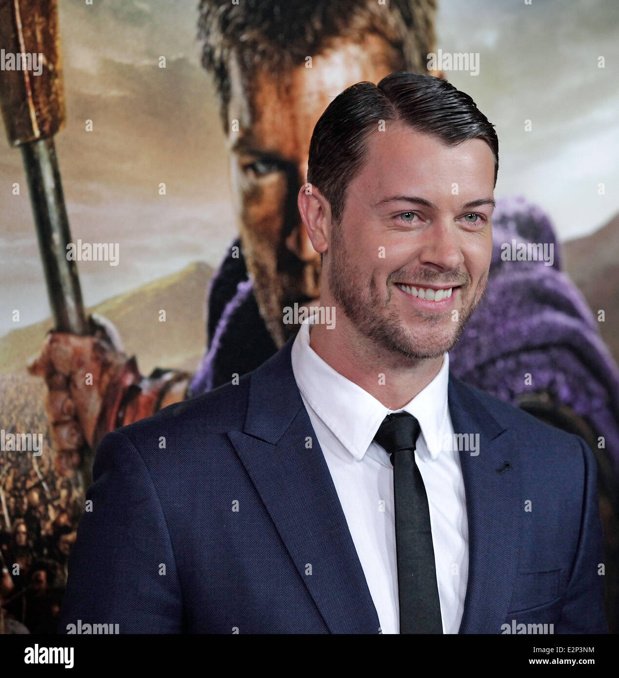 U.S. premiere screening of “Spartacus: War of the Damned” at Regal Cinemas L.A. LIVE Stadium 14  Featuring: Daniel Feuerriegel Where: Los Angeles, California, United States When: 22 Jan 2013 Stock Photo
