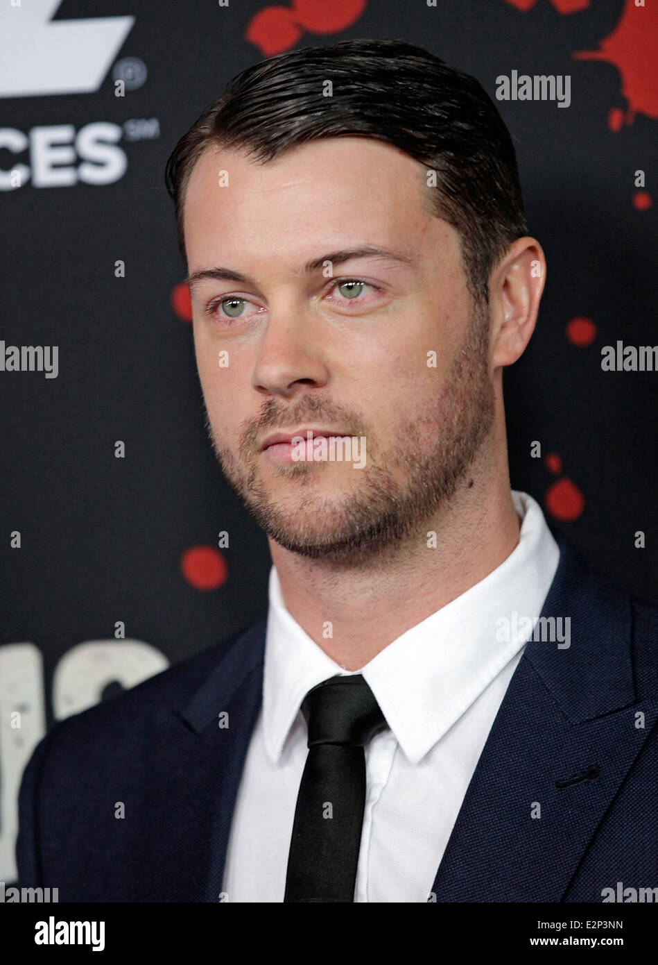 U.S. premiere screening of “Spartacus: War of the Damned” at Regal Cinemas L.A. LIVE Stadium 14  Featuring: Daniel Feuerriegel W Stock Photo