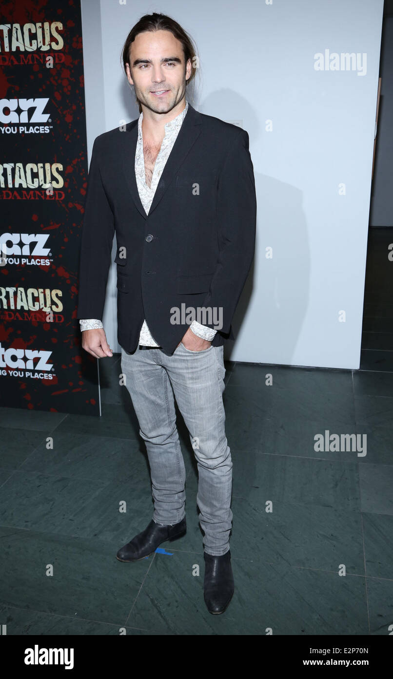 'Spartacus: War Of The Damned' series finale premiere at the Museum of Modern Art - Arrivals  Featuring: Dustin Clare Where: New Stock Photo