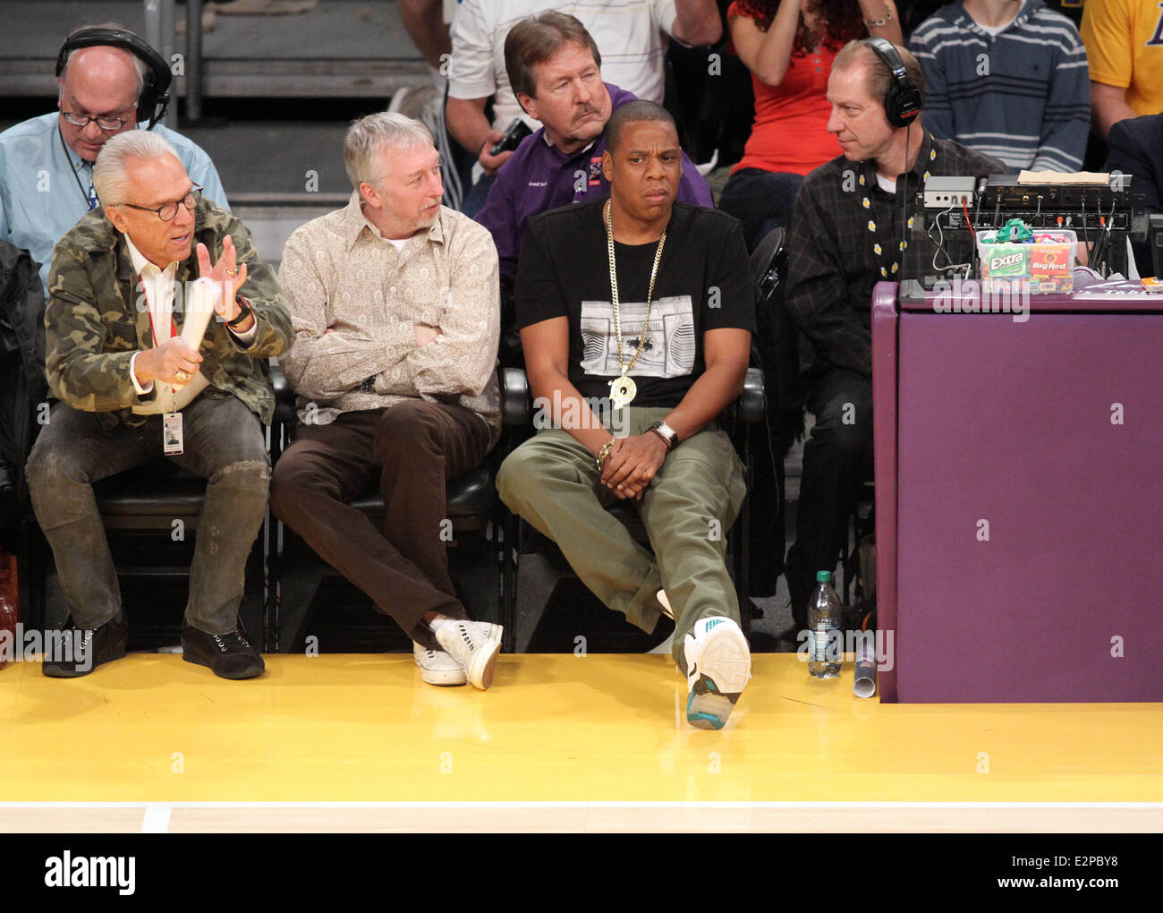 Jay z lakers hi-res stock photography and images - Alamy