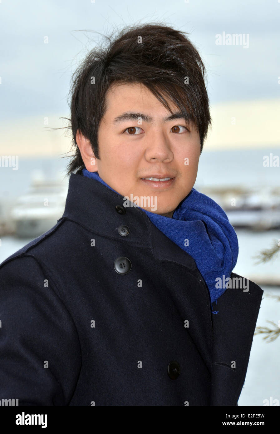 Superstar pianist and cultural icon Lang Lang attends a photocall at