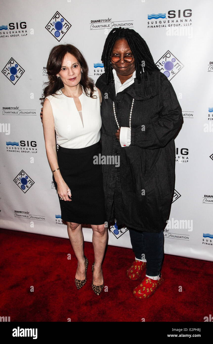Celebrities attend the annual 'Room To Grow' gala held at the Mandarin ...