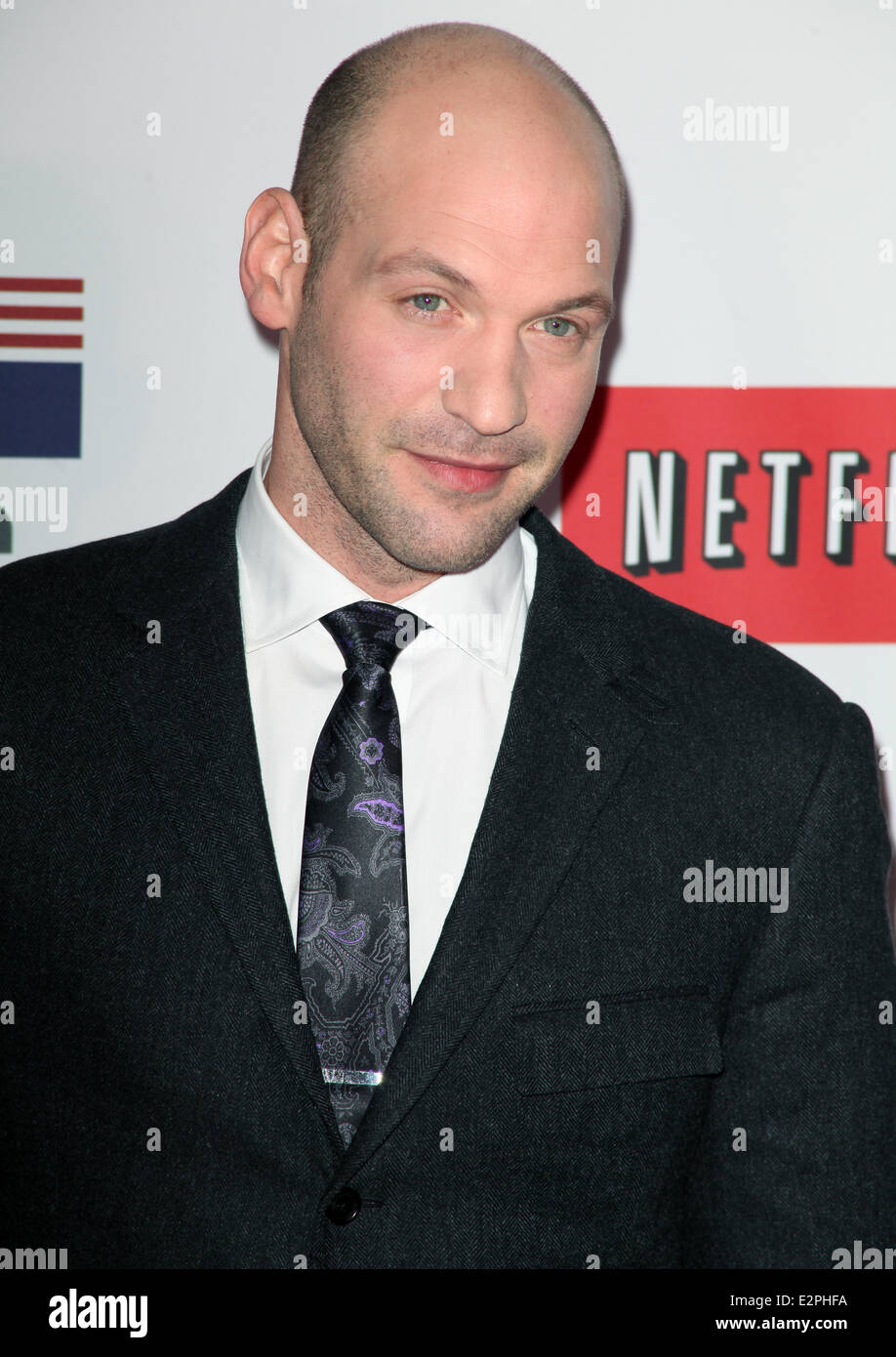 New York Premiere of 'House Of Cards' - Red Carpet Arrivals Featuring: Corey  Stoll Where: New York City, NY, United States When Stock Photo - Alamy