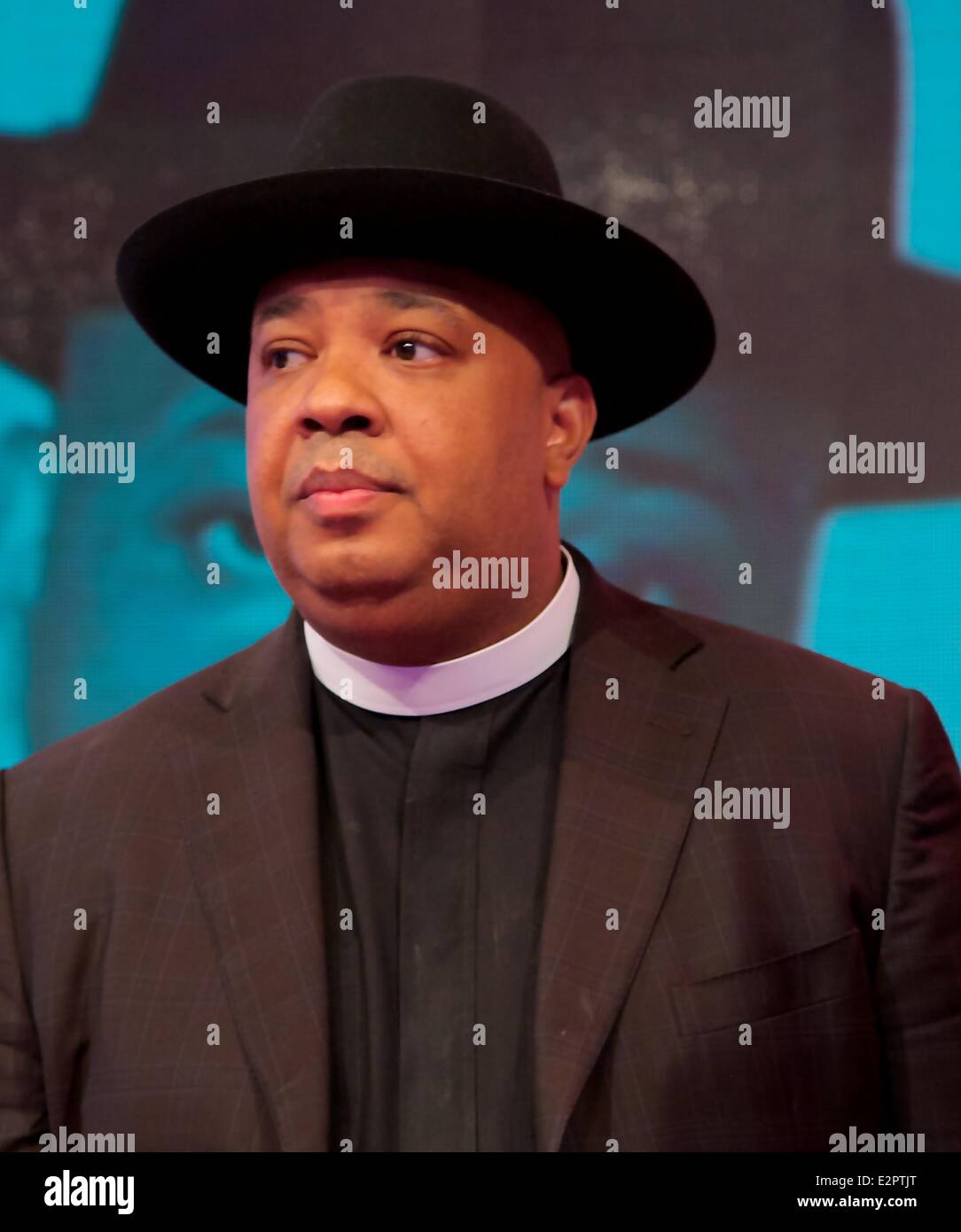 Tyrese Gibson and Rev Run Simmons of Run DMC visit the 106 & Park CBS ...